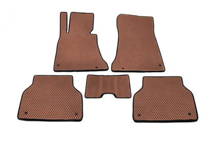 EVA mats (brown) for BMW 5 series E-39 1996-2003 - Reelken Auto