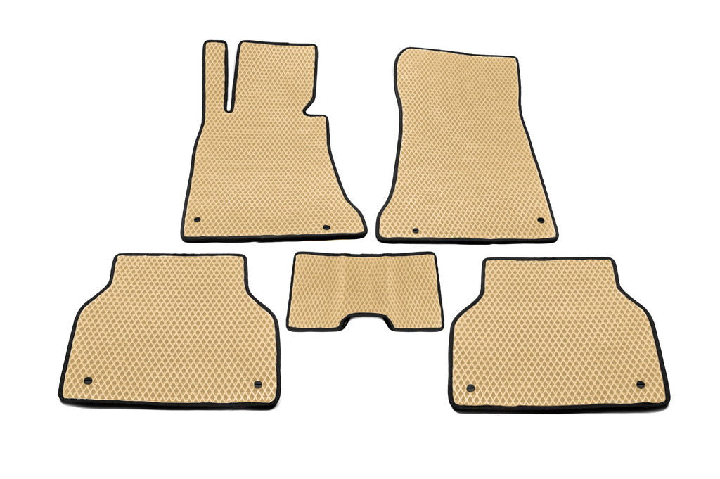 EVA Floor Mats (Beige) for BMW 5 Series E-39 1996-2003 - image 1