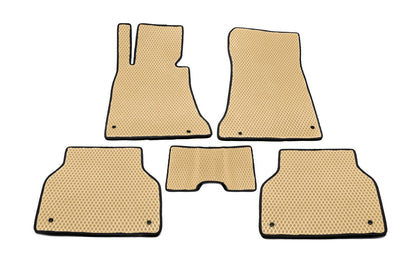 EVA Floor Mats (Beige) for BMW 5 Series E39 1996-2003 - image 1