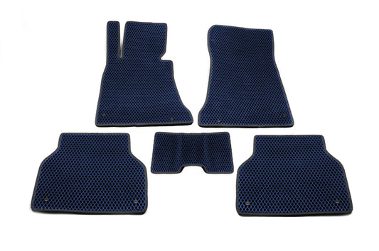 EVA Floor Mats (Blue) for BMW 5 Series E-39 1996-2003 - image 1