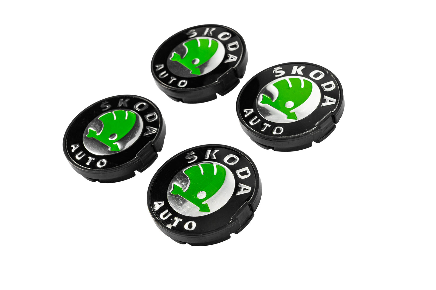 Wheel center caps 56/51mm sk5651 (4 pcs) for Skoda - image 2