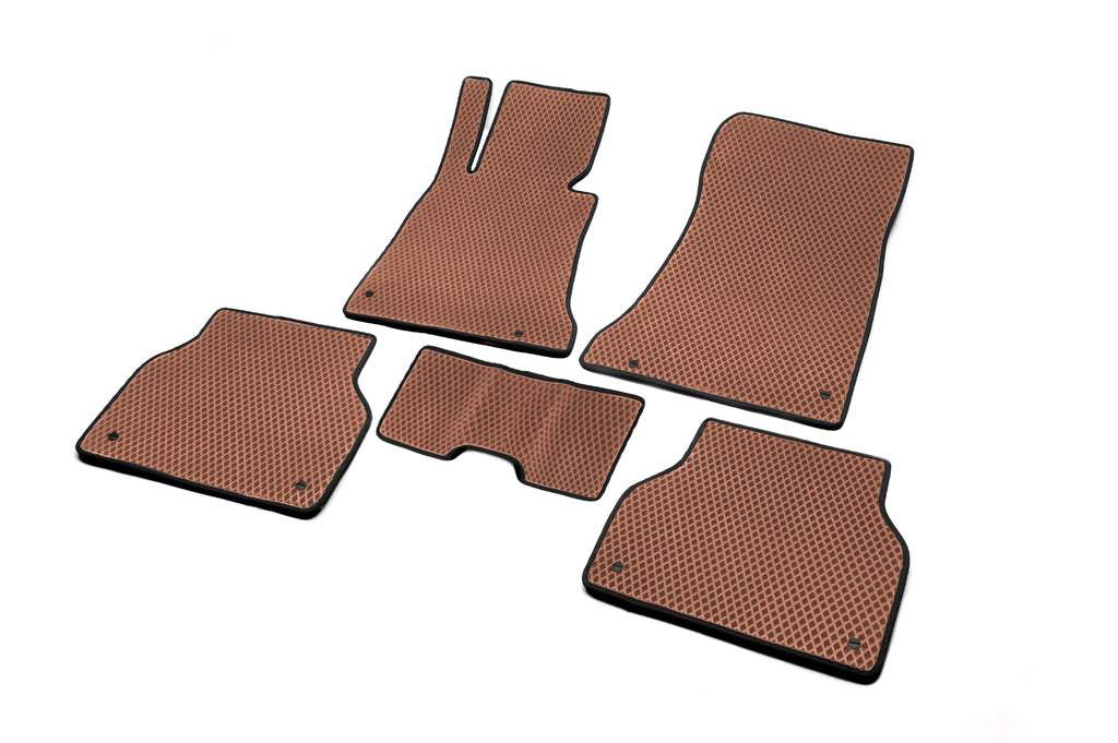 EVA Floor Mats (Brown) for BMW 5 Series E-39 1996-2003 - image 2