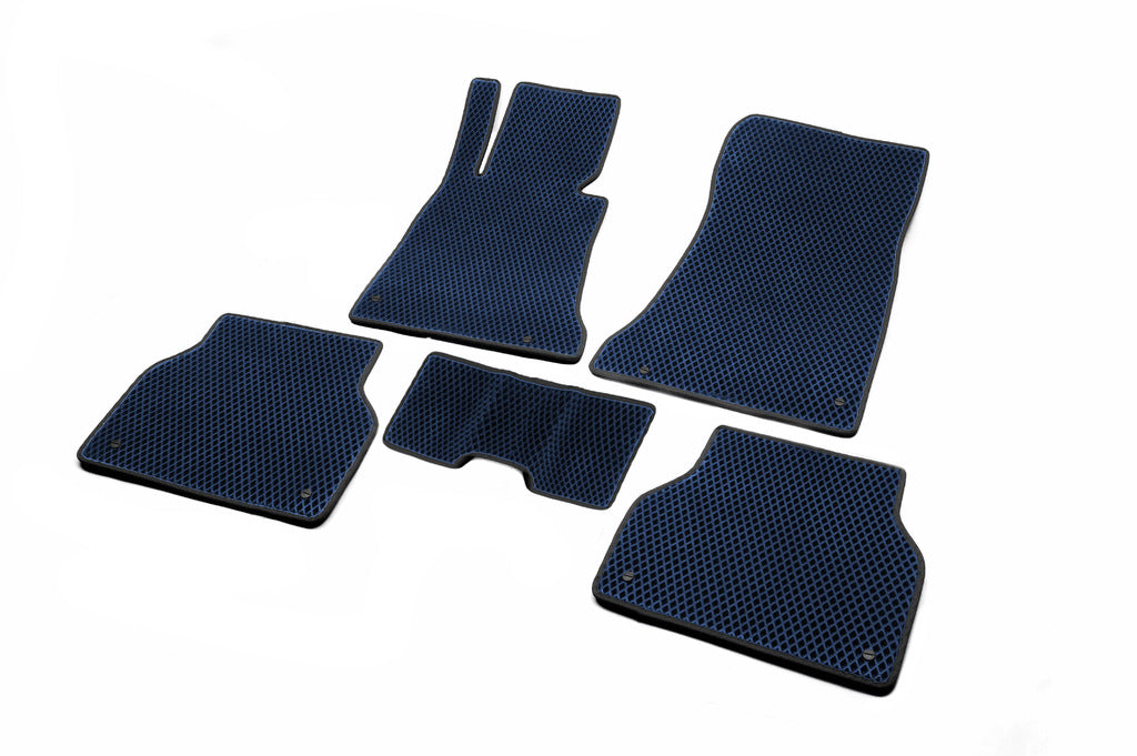 EVA Floor Mats (Blue) for BMW 5 Series E-39 1996-2003 - image 2