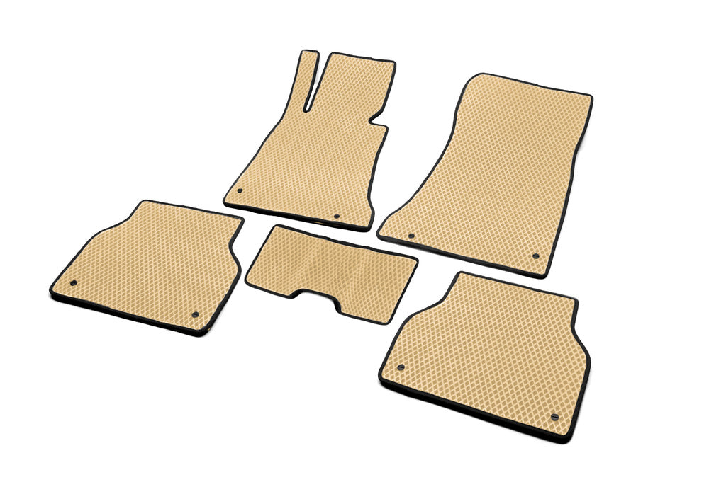 EVA Floor Mats (Beige) for BMW 5 Series E-39 1996-2003 - image 2