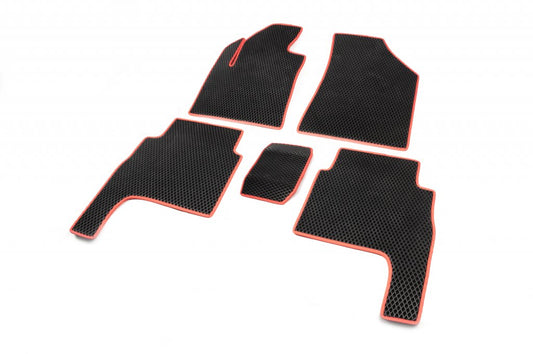 EVA Floor Mats (black) for Hyundai Santa Fe 2 2006-2012 - image 1