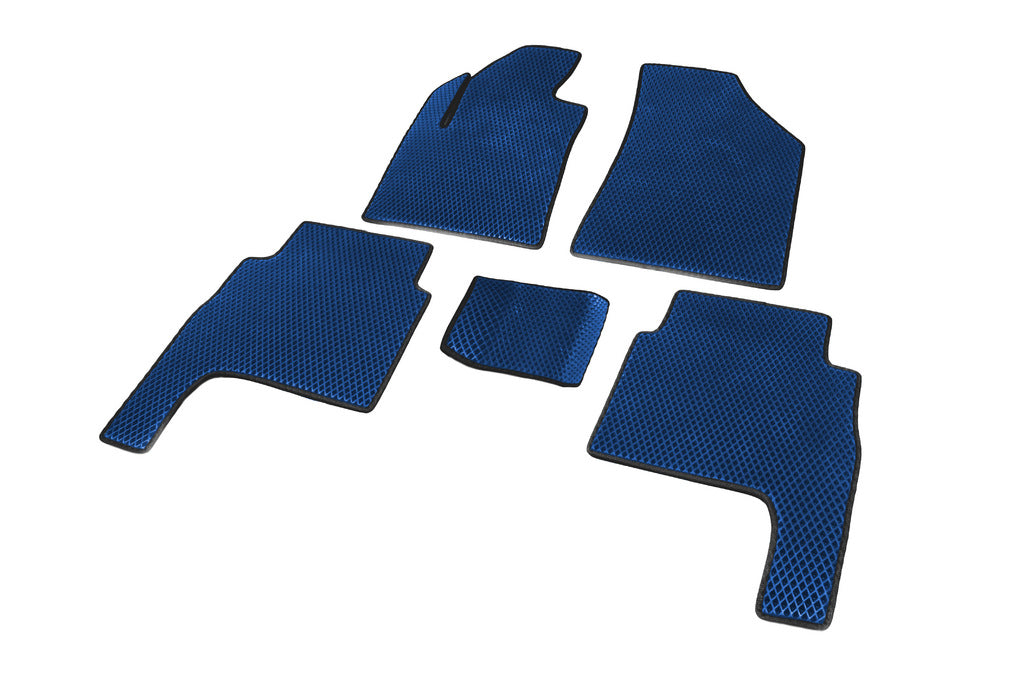 EVA Floor Mats (Blue) for Hyundai Santa Fe 2 2006-2012 - image 2