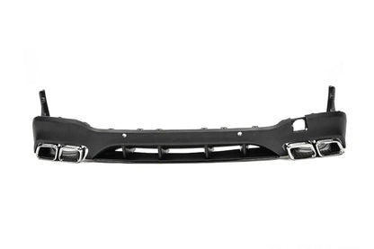 Rear diffuser with Silver inserts (AMG63 Design) for Mercedes GLC X253 - image 3