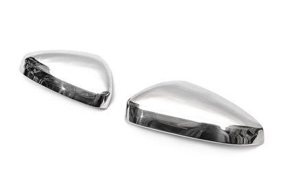 Mirror Covers (2 pcs, Stainless Steel) for Peugeot 5008 2016-2023 - image 4
