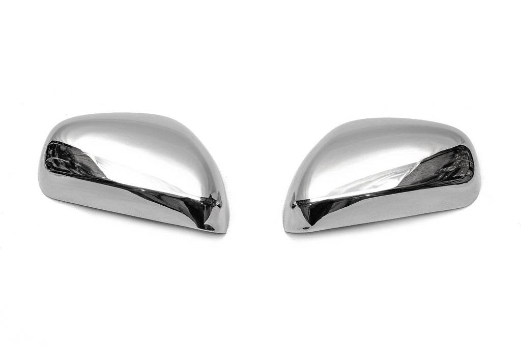 Covers for mirrors (2 pcs., stainless steel) Carmos for Alfa Romeo 159 2005-2011 - Reelken Auto