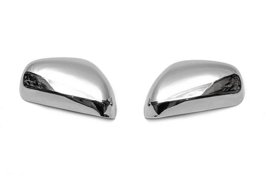 Covers for mirrors (2 pcs., stainless steel) Carmos for Alfa Romeo Giulietta - Reelken Auto