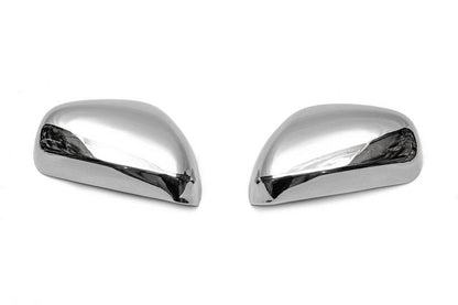 Covers for mirrors (2 pcs., stainless steel) Carmos for Alfa Romeo Mito - Reelken Auto