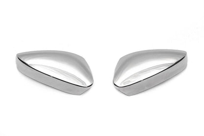 Covers for mirrors (2 pcs., stainless steel) Carmos for Skoda Karoq - Reelken Auto
