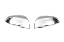 Covers for mirrors (2 pcs., stainless steel) Carmos for BMW 1 series F20/21 2011-2019 - Reelken Auto