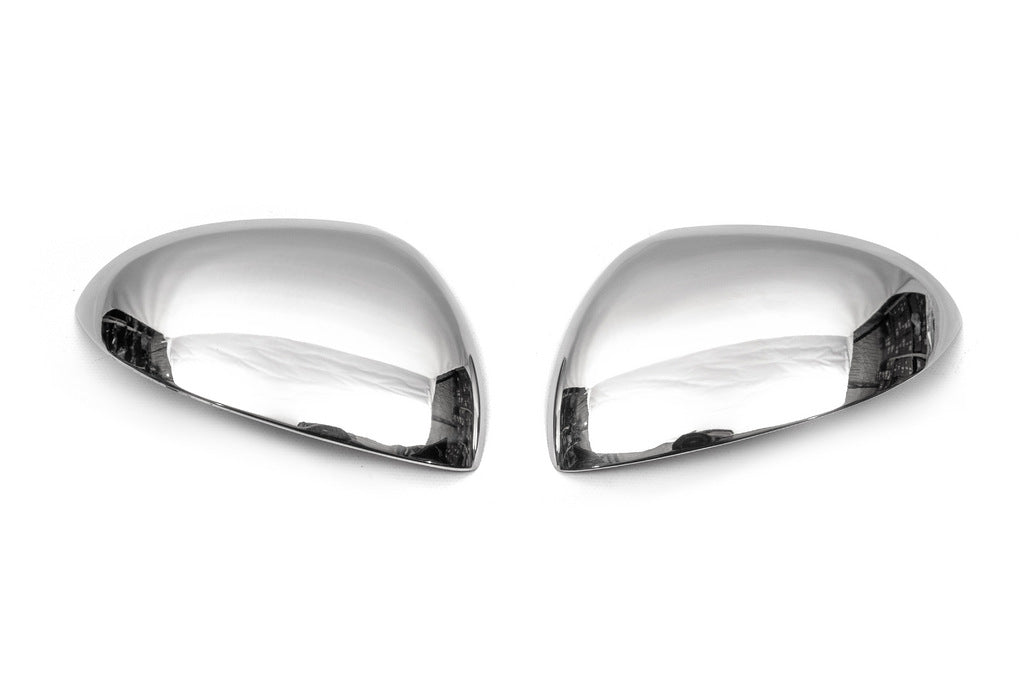 Mirror Covers (2 pcs, Stainless Steel) for Mercedes C-class W206 2022- - image 2