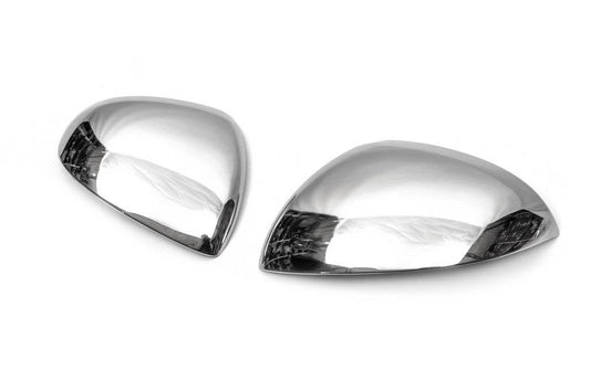 Covers on mirrors (2 pcs., stainless steel) for Mercedes C-class W206 2022↗︎ - Reelken Auto