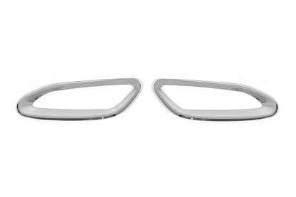 Turn Signal Trim Carmos (2 pcs, Stainless Steel) for Fiat Tipo 2016- - image 1