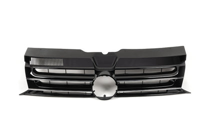 Front Grille Gloss Black (for Emblem) for Volkswagen T5 2010-2015 - image 1