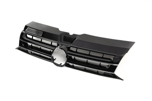 Front grill Black gloss (under the emblem) for Volkswagen T5 2010-2015 - Reelken Auto