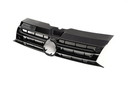 Front Grille Gloss Black (for Emblem) for Volkswagen T5 2010-2015 - image 2