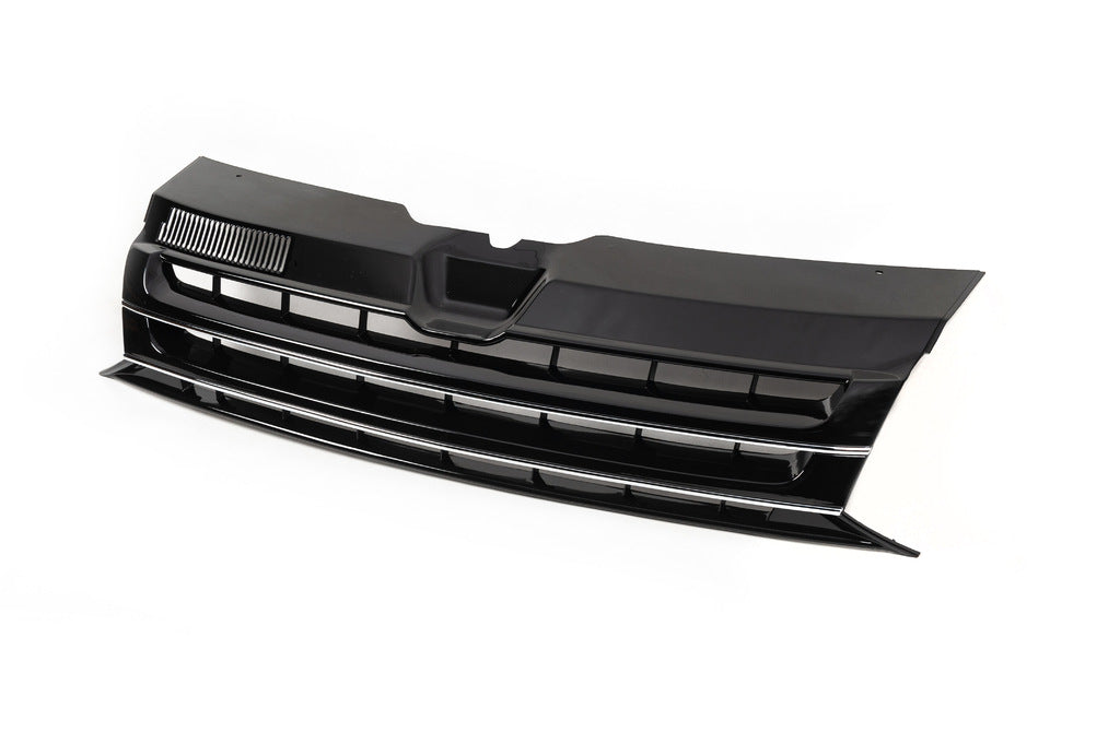 Front Grille Gloss Black (without Emblem) for Volkswagen T5 2010-2015 - image 2
