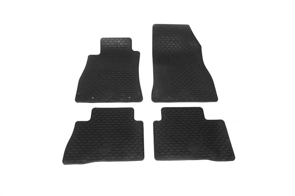 Original rubber mats (4 pcs, Niken) for Nissan Juke 2010-2019 - Reelken Auto