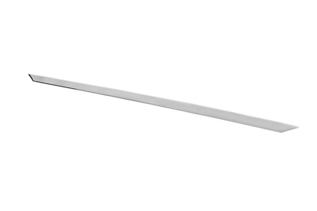 Plate above the number (stainless steel) for Audi A5 2016-2025 - Reelken Auto