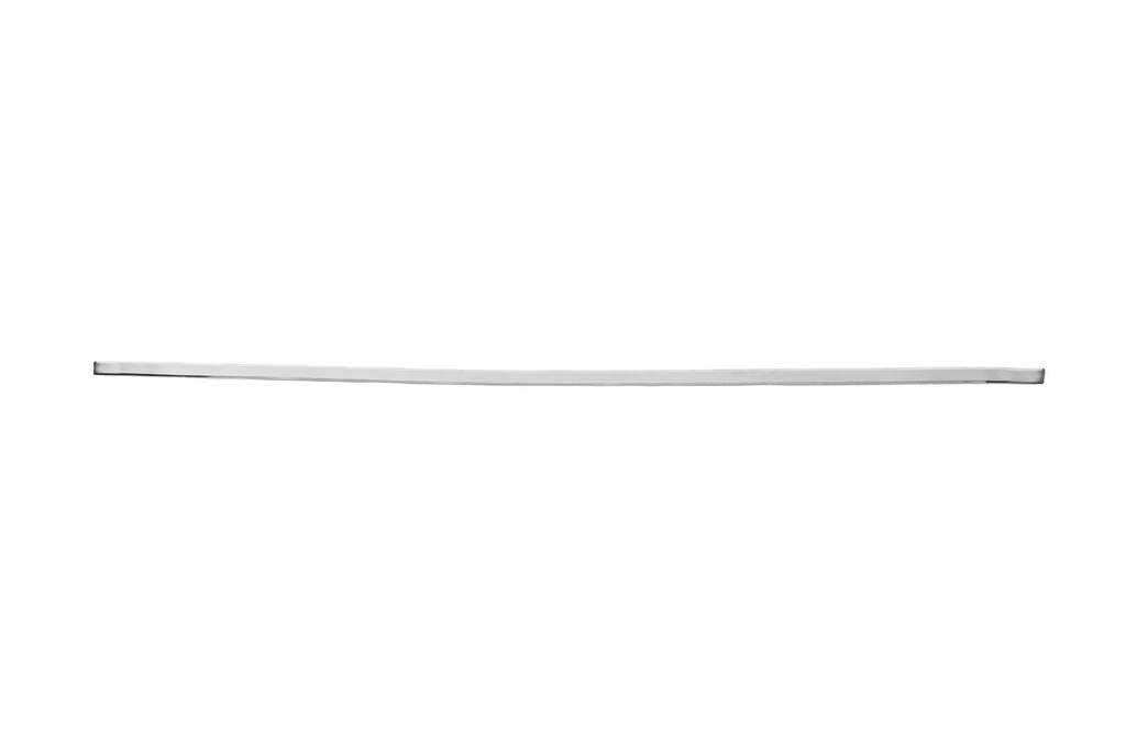 License plate trim (Carmos stainless steel) V-2 for Audi A4 B7 2004-2008 - image 2