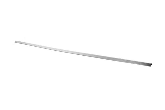 Plate above the number (Carmos. stainless steel) V-2 for Audi A4 B6 2000-2004 - Reelken Auto