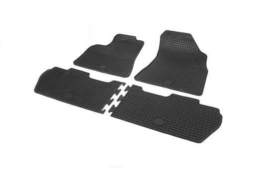 Rubber Floor Mats (4 pcs, Doma) for Citroen Berlingo 2008-2018 - image 2