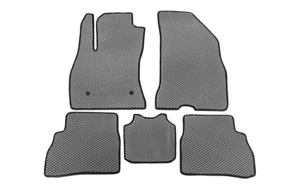 EVA Floor Mats (Gray) for Fiat Doblo II 2010-2022 - image 1