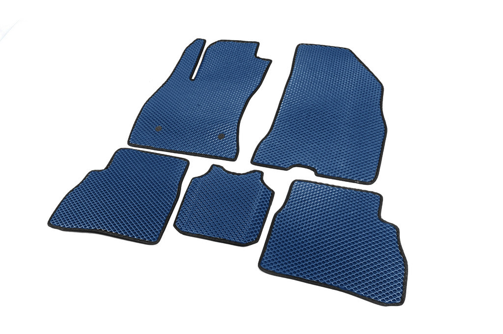 EVA Floor Mats (Blue) for Fiat Doblo II 2010-2022 - image 1