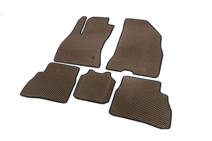 EVA Floor Mats (Brown) for Fiat Doblo II 2010-2022 - image 2