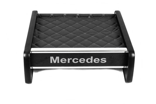 Shelf on the panel (Gray with gray thread) for Mercedes Vito W638 1996-2003 - Reelken Auto