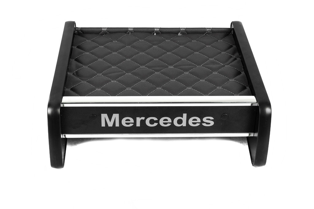 Dashboard Shelf (Gray with Gray Stitching) for Mercedes Vito W638 1996-2003 - image 2