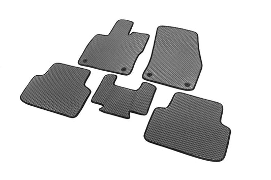 EVA Floor Mats (Gray) for Volkswagen Golf Sportsvan 2014-2020 - image 2