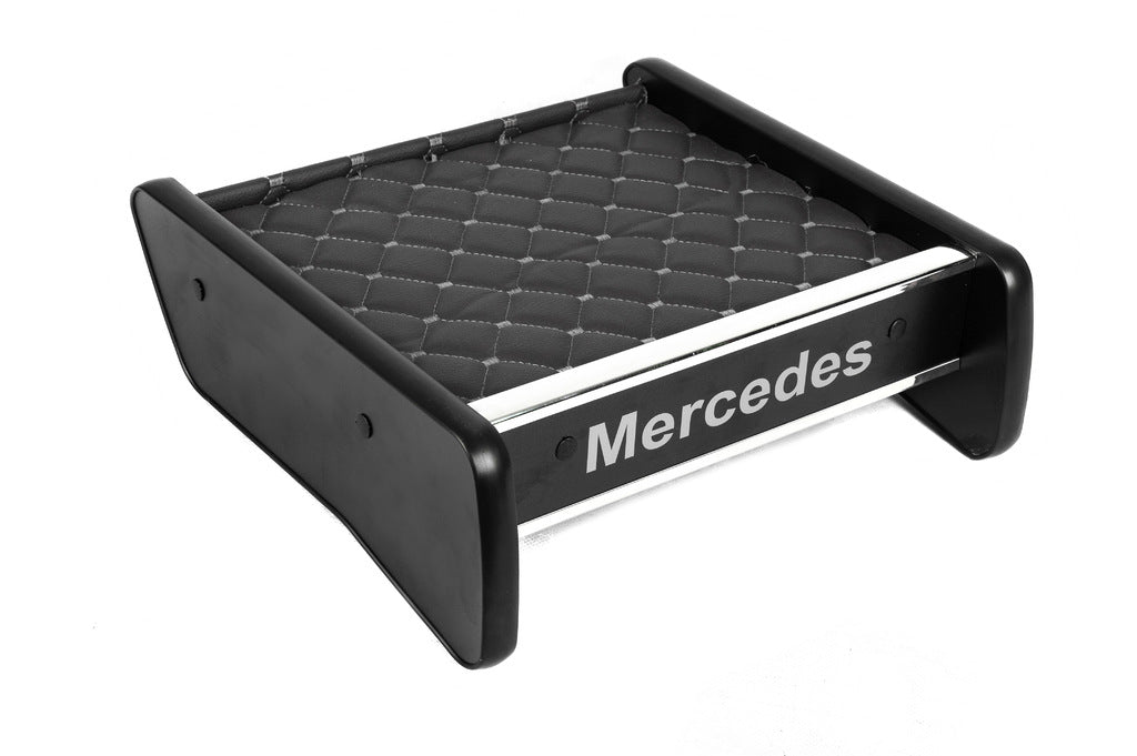 Dashboard Shelf (Gray with Gray Stitching) for Mercedes Vito W638 1996-2003 - image 3