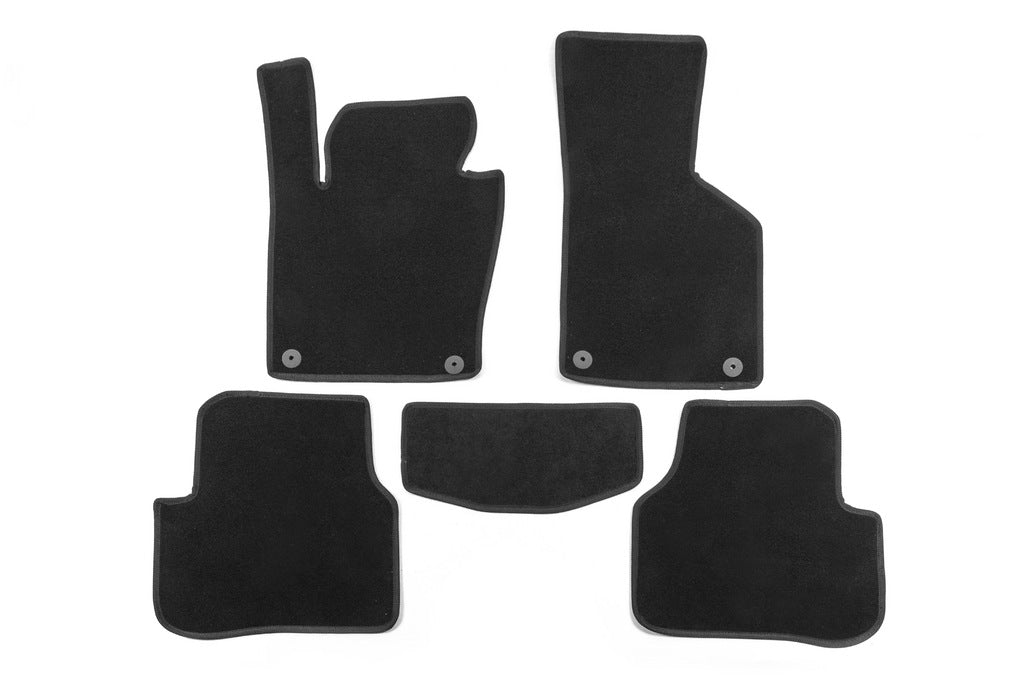 Textile Floor Mats Classic (black) for Volkswagen Passat B6 2006-2012 - image 1