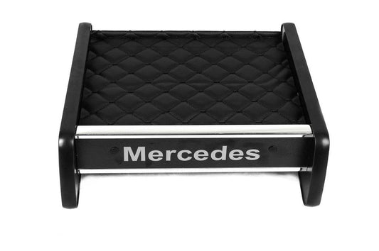 Shelf on the panel (Black with black thread) for Mercedes Vito W638 1996-2003 - Reelken Auto