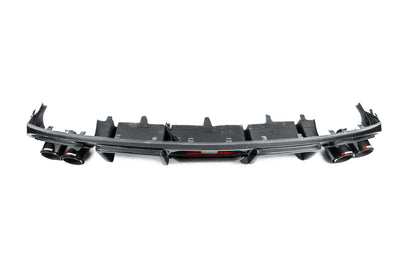 Rear Bumper Diffuser Carbon (for S-Line 2014-2018) for Audi A6 C7 2011-2017 - image 4