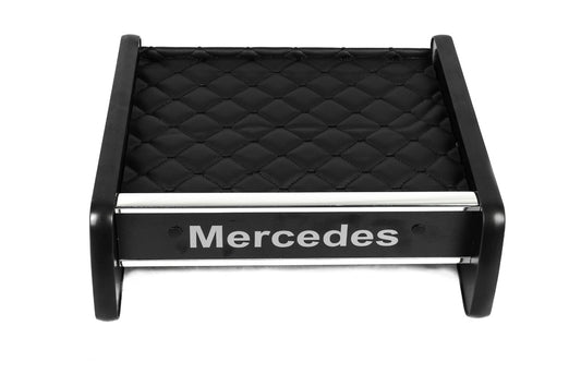 Dashboard Shelf (Black with Black Stitching) for Mercedes Vito W638 1996-2003 - image 2