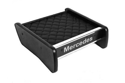 Shelf on the panel (Black with black thread) for Mercedes Vito W638 1996-2003 - Reelken Auto