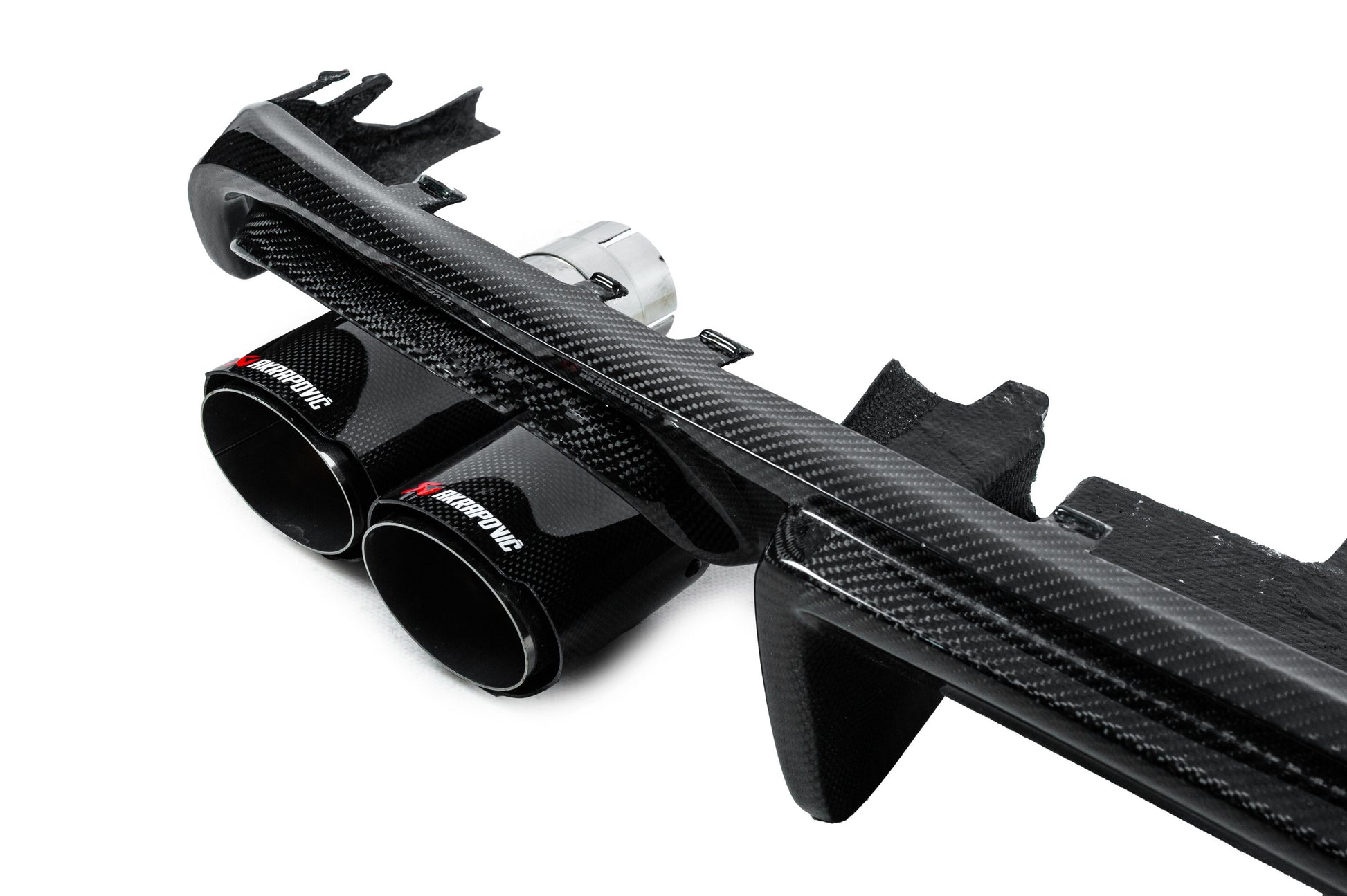 Rear Bumper Diffuser Carbon (for S-Line 2014-2018) for Audi A6 C7 2011-2017 - image 11