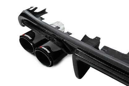 Rear Bumper Diffuser Carbon (for S-Line 2014-2018) for Audi A6 C7 2011-2017 - image 11