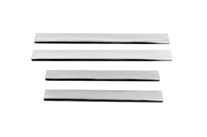 Door Sill Protectors Carmos V3 (4 pcs, Stainless Steel) for Volkswagen Sharan 2010-2023 - image 1