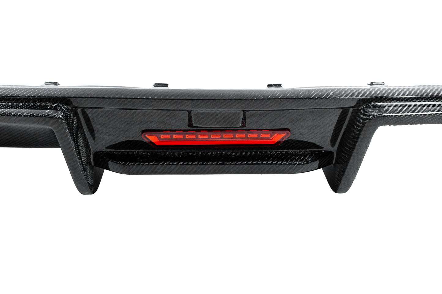 Rear Bumper Diffuser Carbon (for S-Line 2014-2018) for Audi A6 C7 2011-2017 - image 7