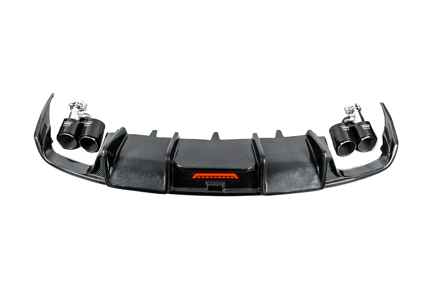 Rear Bumper Diffuser Carbon (for S-Line 2014-2018) for Audi A6 C7 2011-2017 - image 9
