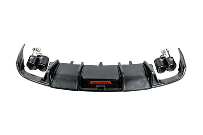 Rear Bumper Diffuser Carbon (for S-Line 2014-2018) for Audi A6 C7 2011-2017 - image 9