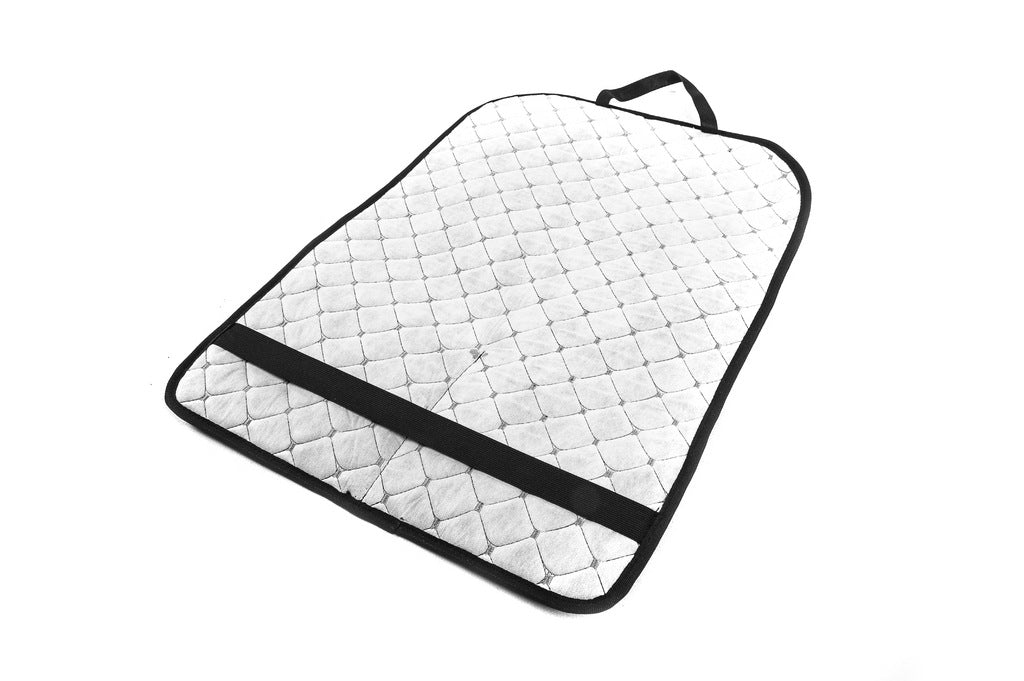 Car Seat Back Organizer ECO (1 pc, Black with Gray Stitching) - image 3