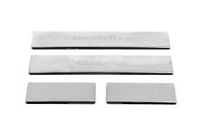 Door Sill Protectors Carmos V1 (4 pcs, Stainless Steel) for Mercedes ML W164 2005-2011 - image 2