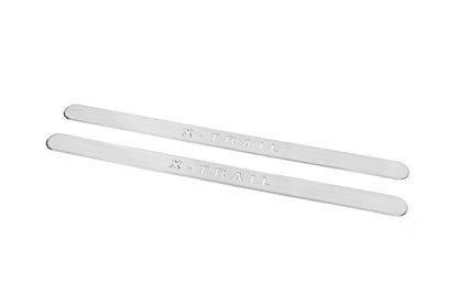 Door Sill Protectors OmsaLine (2 pcs, Stainless Steel) for Nissan X-trail T30 2002-2007 - image 2